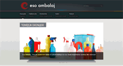 Desktop Screenshot of esoambalaj.com